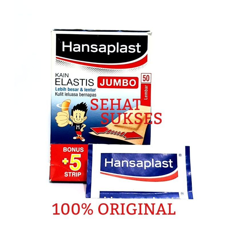 Hansaplast Kain Elastis Jumbo - Isi 50 Lembar