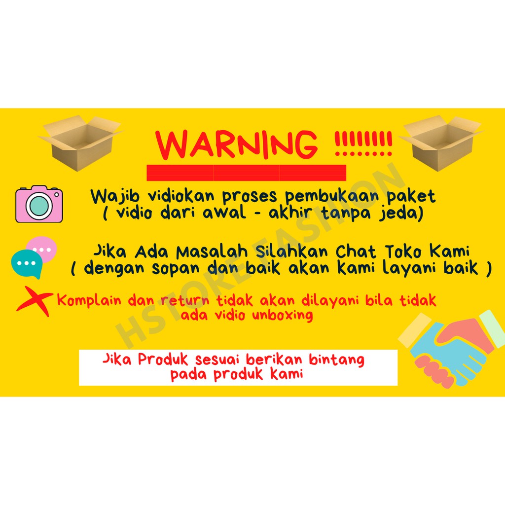 

Stiker Unboxing Custom Stiker Packaging Stiker box Bisa Custom