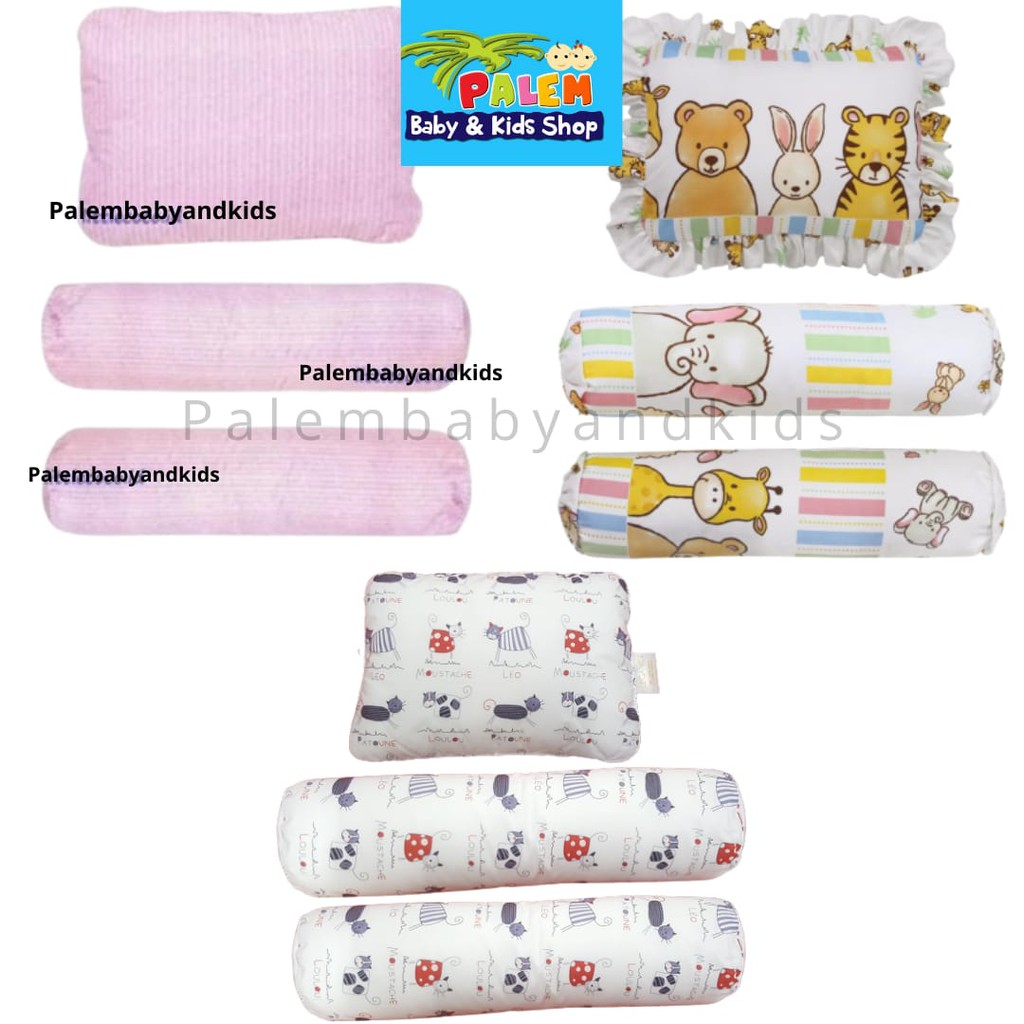 Elegance 3in1 Bantal guling baby set campur/bantal guling  set bayi