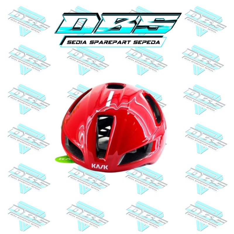 HELM KASK UTOPIA RED BLACK HELMET ROADBIKE AERO UTOPIA KASK