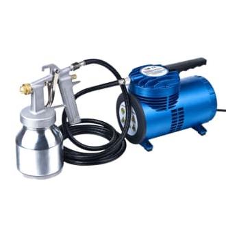 ((((()paling dicari] Krisbow Kompresor Airbrush Portabel Dengan Spray Kit 1/4hp