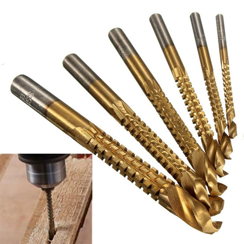[PAS-9092] MATA BOR GERGAJI 4MM HSS DRILL BIST TITANIUM COATED 2 FUNGSI LOBANG