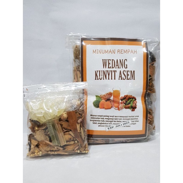 

Wedang Rempah Kunyit Asam Herbal