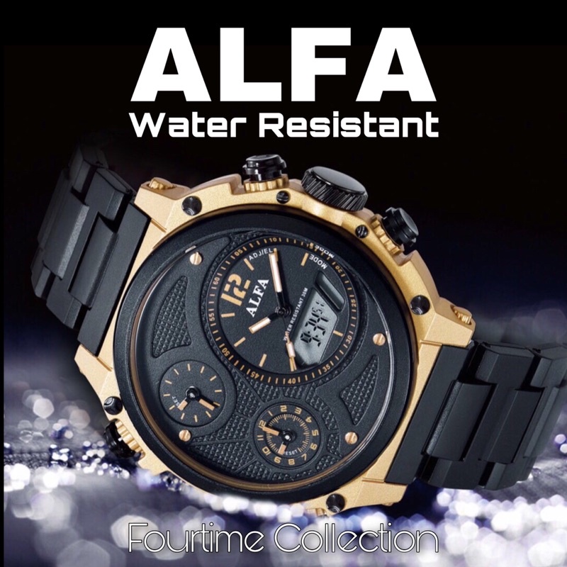JAM TANGAN PRIA ALFA FOURTIME KARET SERIES 880069 (1)