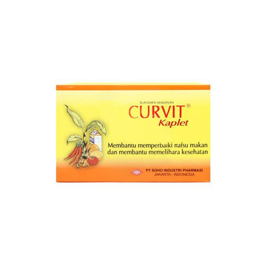 Curvit 5 x 10 Kaplet | Curvit Syrup 60 ml