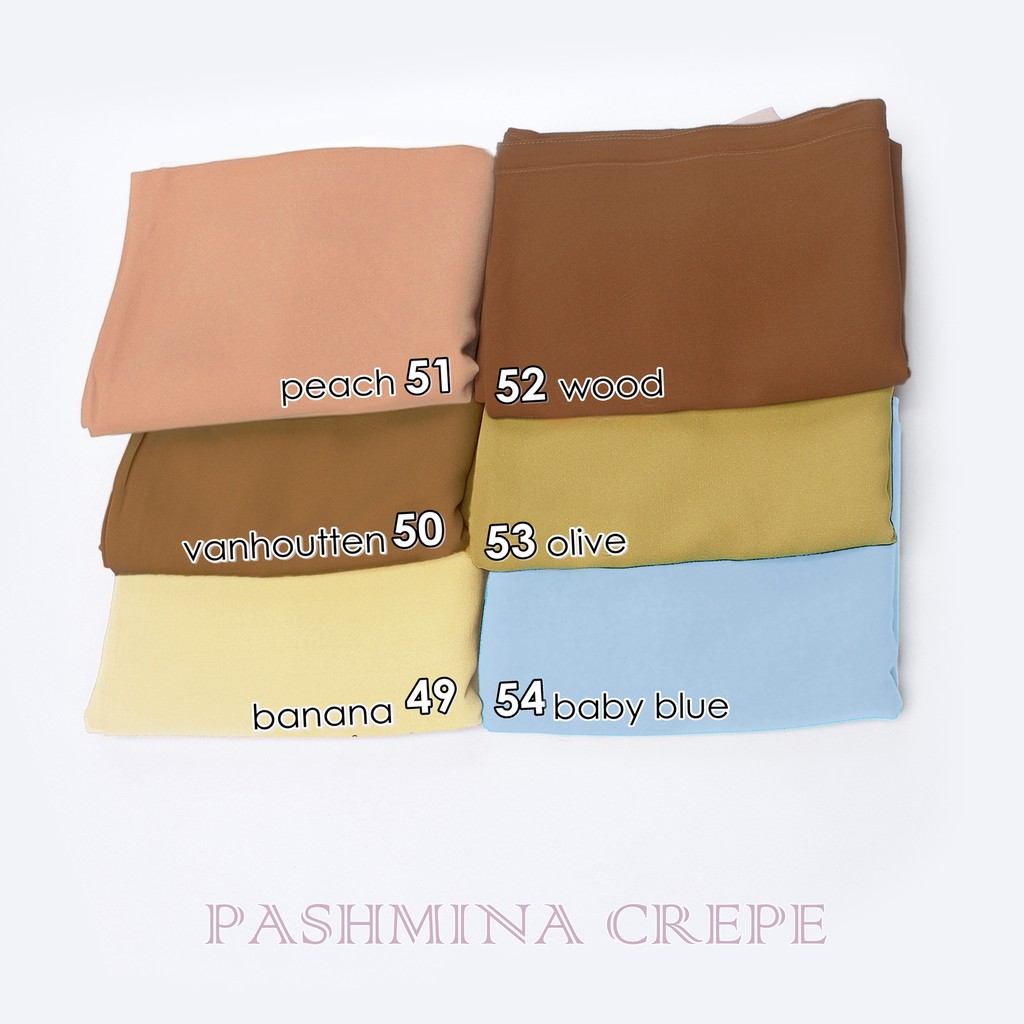 Pashmina Crepe Diamond Italiano Stretch Sabyan UMAMA 100% ORIGINAL