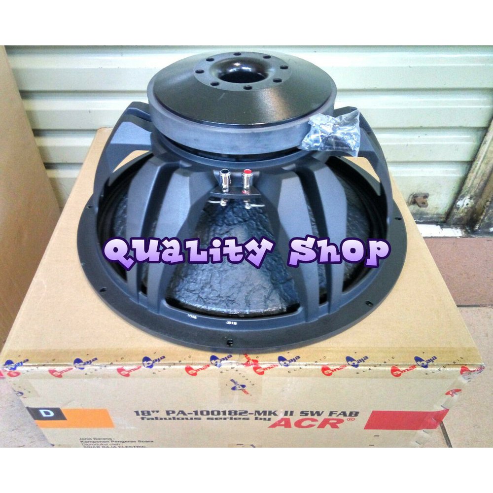 Up to 20%  SPEAKER ACR 18 INCH FABOULUS 1000 WATT 8 OHM  Limited