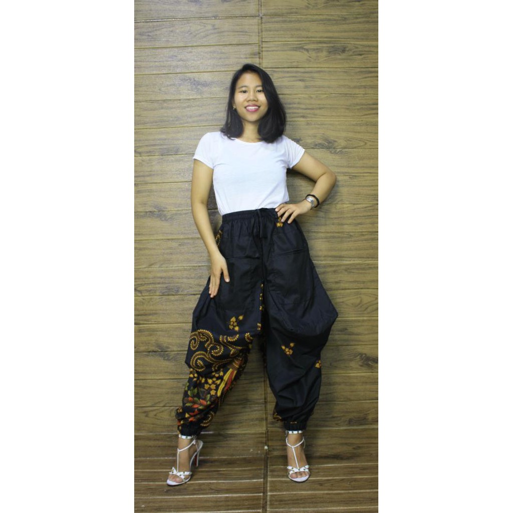 SB Collection Celana Panjang Warlina Longpants Aladin Joger Batik Wanita