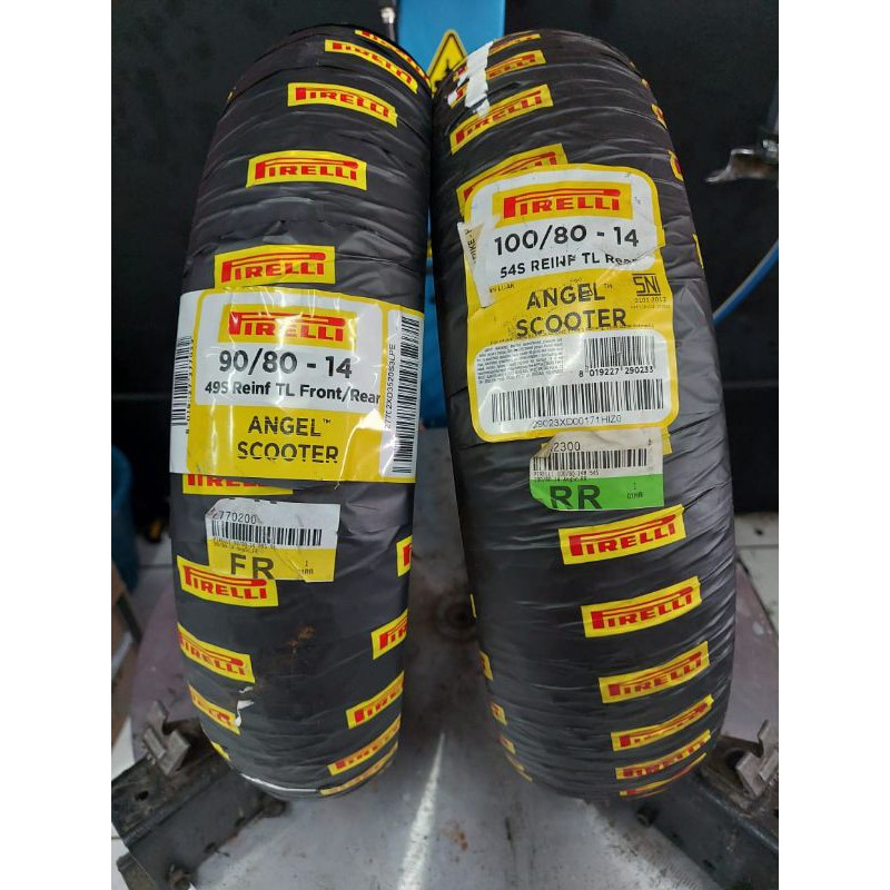 Ban Pirelli Angel Scooter Uk 90/80-14 & 100/80-14