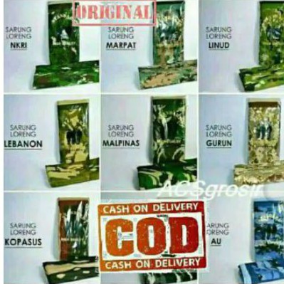 Sarung TNI STANDARD loreng army standar