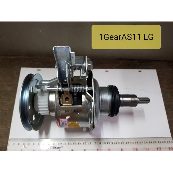 GEARBOX GEAR BOX MESIN CUCI LG AUTOMATIC GIGI 1 AS11Z PLAT PUTIH