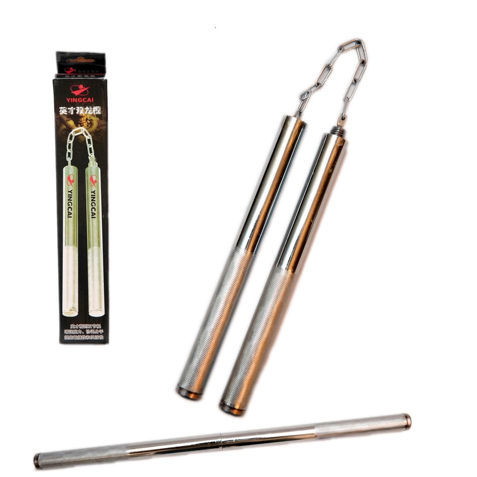 nunchaku double stick dobel stik ruyung besi