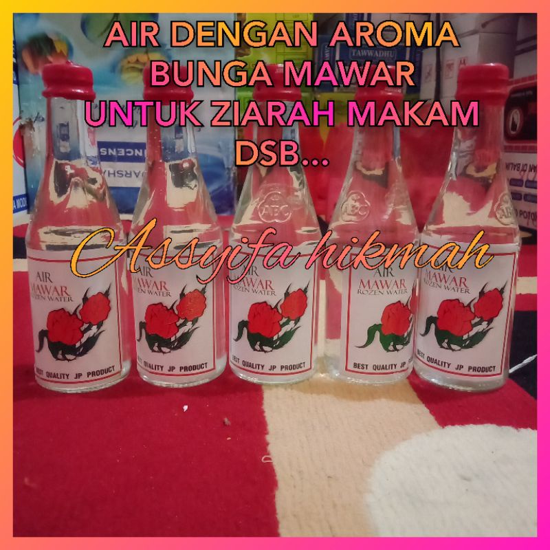 

Air Bunga mawar untuk ziarah kubur