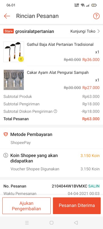 Cakar Ayam Alat Pengurai Sampah