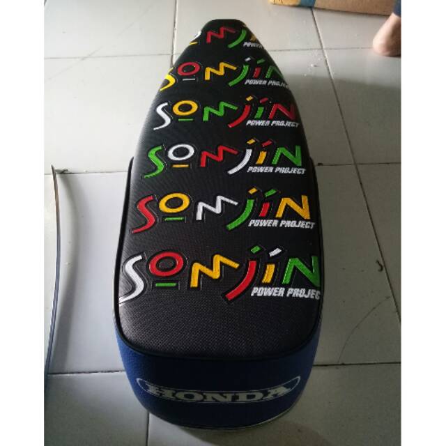 Jok Motor Ulung C70 variasi cover somjin