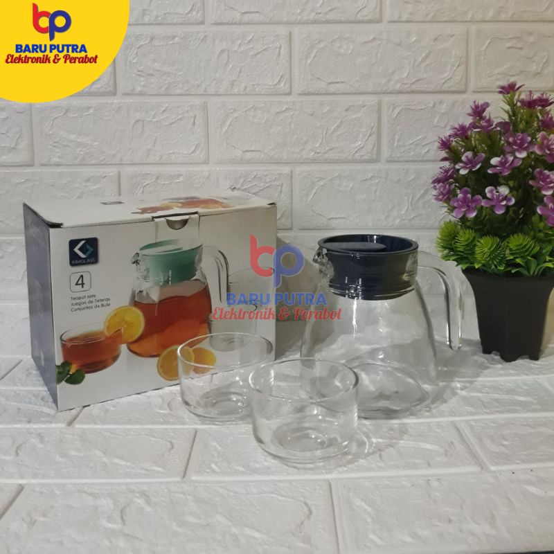 Teapot Sets | Set Mug + Gelas Kaca Kenzo Kimglass |