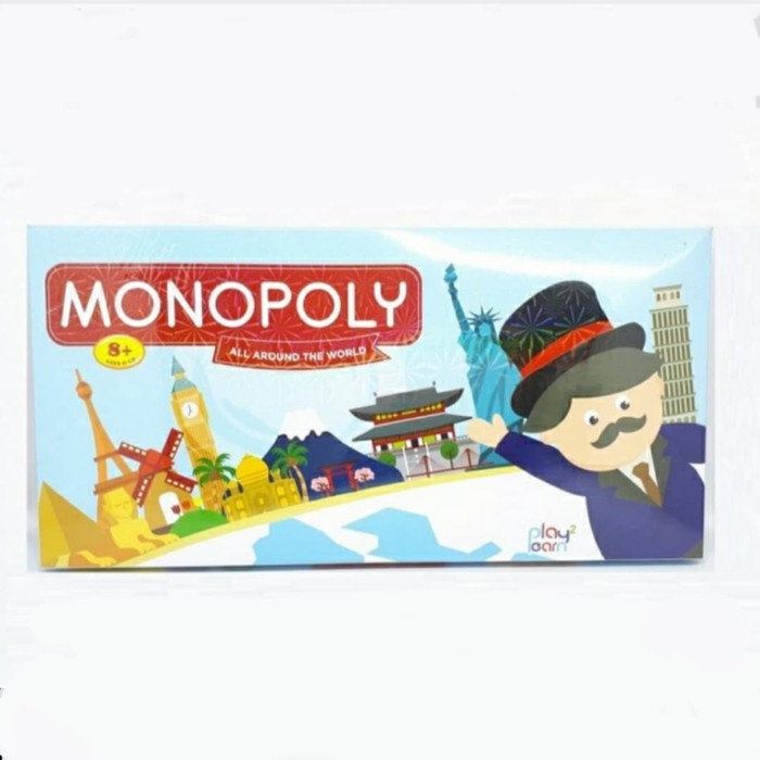 mainan Monopoly All Around The World / Mainan Edukasi Fun Board Games ( M180 )