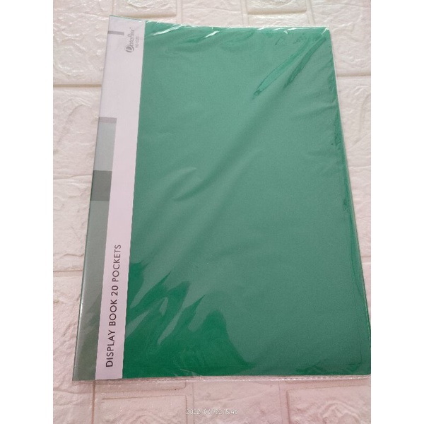 Clear holder 20/clear holder 20 pockets/clear holder F4/map file /map plastik 20