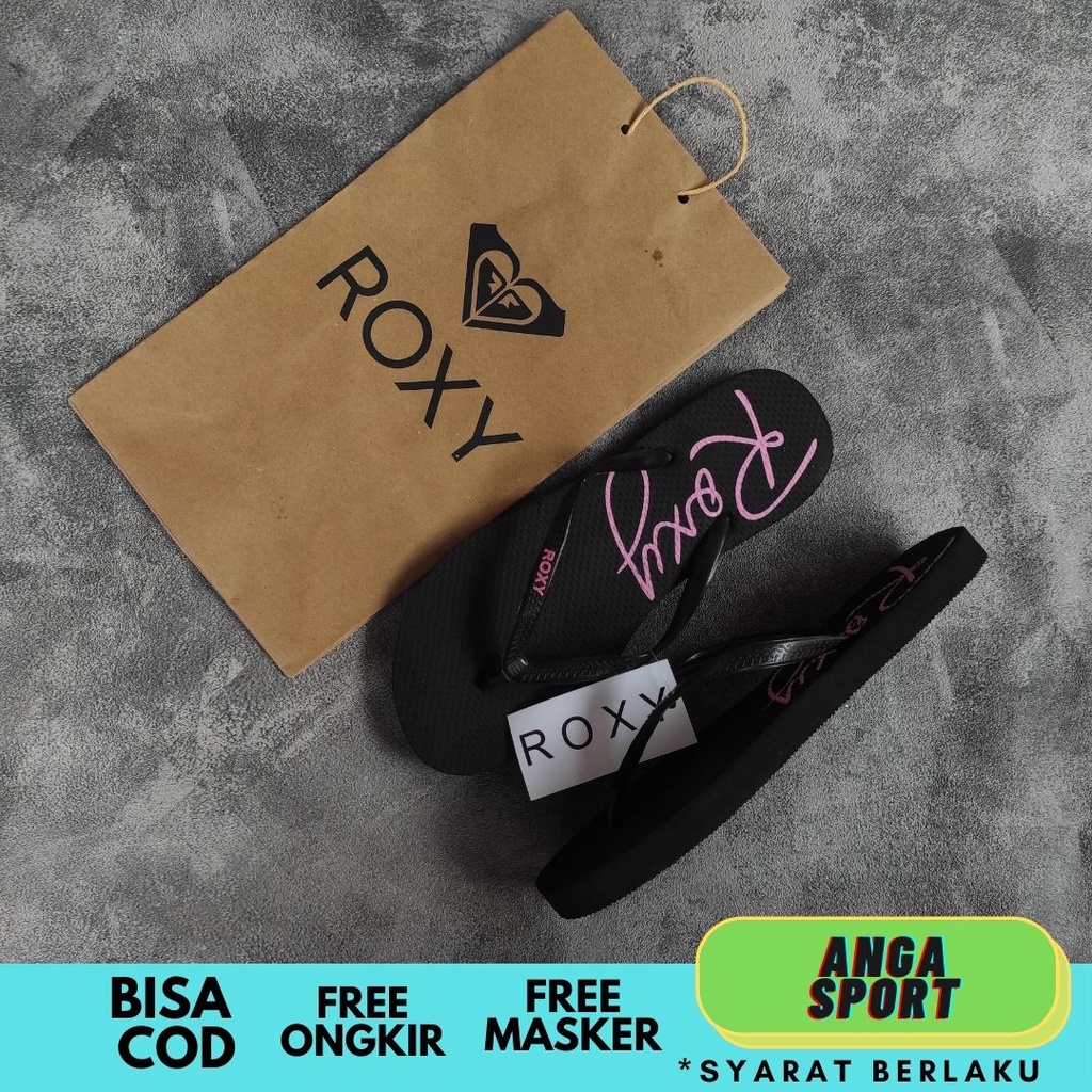 SANDAL JEPIT WANITA ROXY PREMIUM / SENDAL PANTAI JEPIT REMAJA SURFING KEREN / SENDAL DISTRO RUMAHAN CASUAL SANTAI