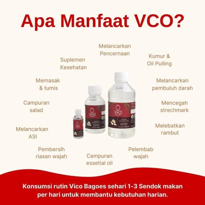 

b01n1nh Vico Bagoes 1 Liter 1L 1000Ml Vco Virgin Coconut Oil Minyak Kelapa Ds201Fs