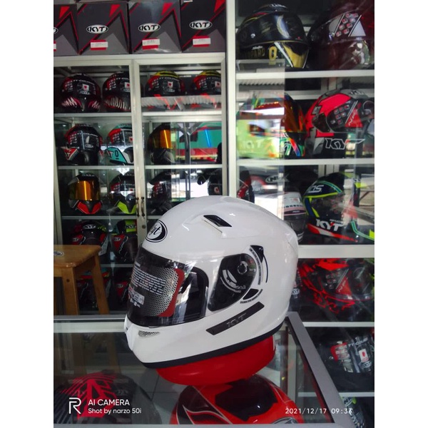 Helm Full Face KYT K2R SOLID WHITE
