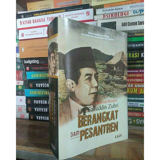 Buku KH. Saifuddin Zuhri BERANGKAT DARI PESANTREN