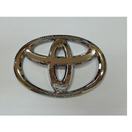 Logo Calya  Yaris lama CROME Uk.15cm