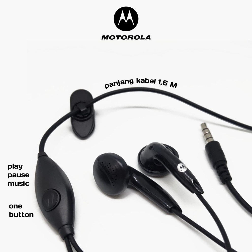 Original Motorola Headset Big Bass Earphone With Mic Super Value