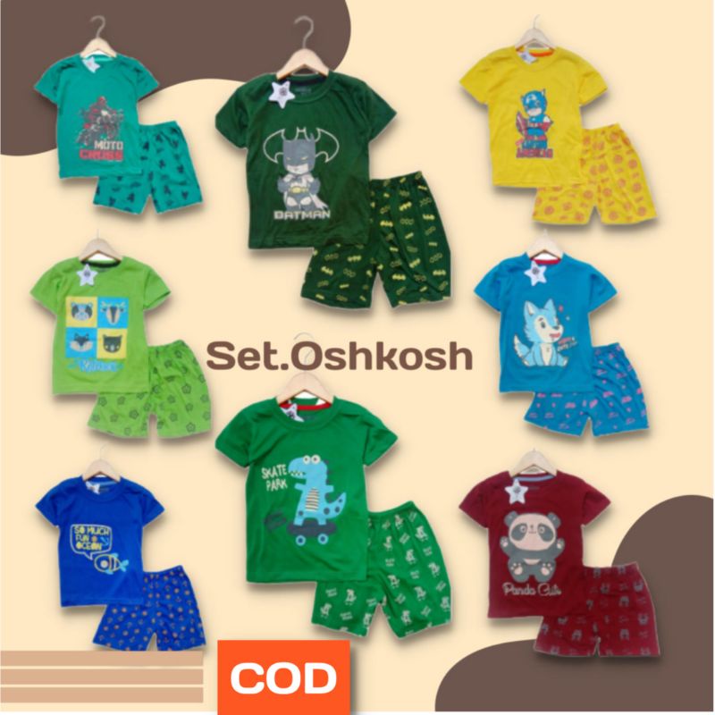Setelan anak laki-laki 1-5 tahun Oshkosh/ Baju anak oshkosh