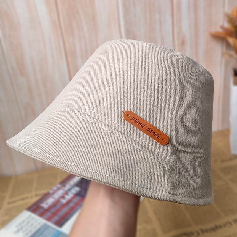 Topi bucket / fisherman Gaya Korea Untuk Wanita