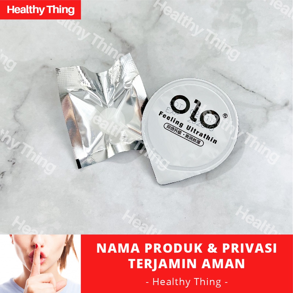 SATUAN Kondom OLO 0.01 Ultrathin SENSATION Condom