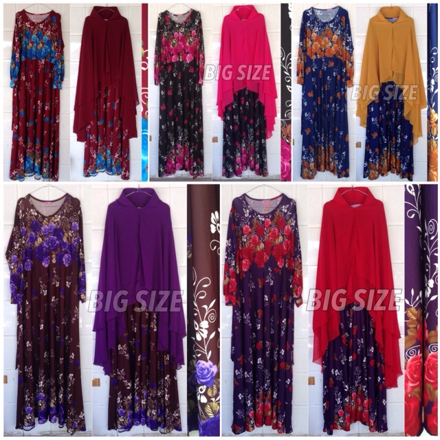 SALE GAMIS JUMBO SET JILBAB