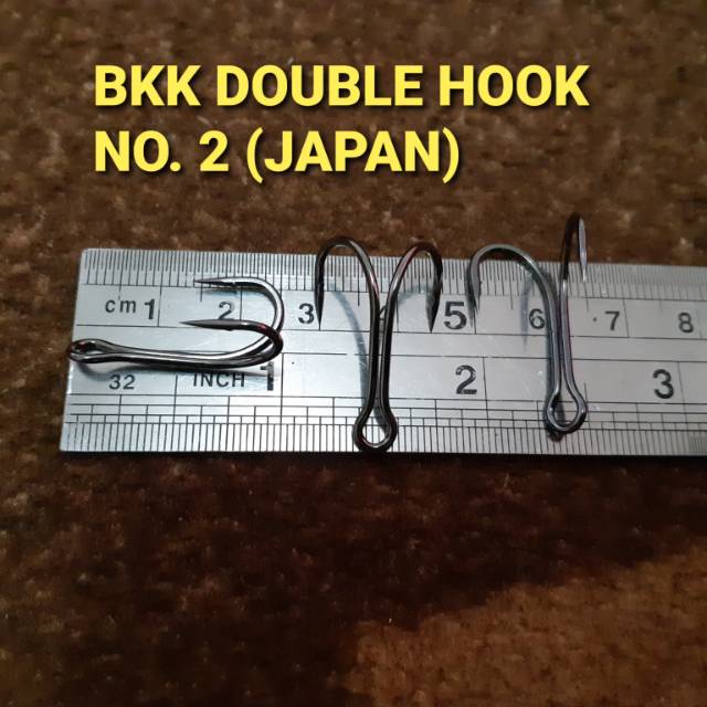 Jual BKK DOUBLE HOOK NO. 2 (MIN 100 PCS) | Shopee Indonesia