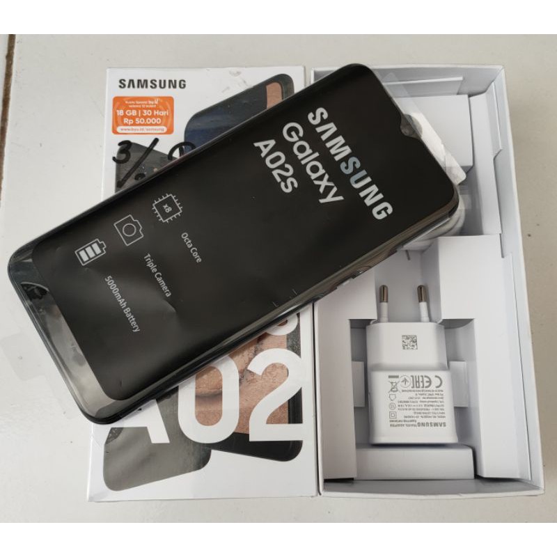 SAMSUNG A02S RAM 3/32GB SECOND MURAH