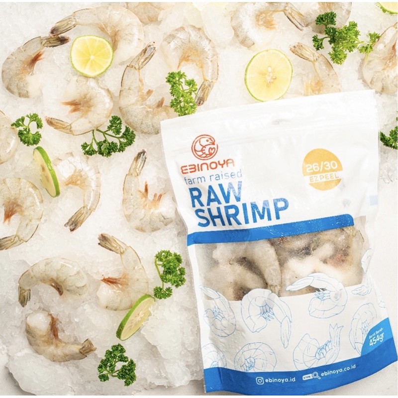 

Ebinoya Raw Shrimp - Frozen Shrimp / Udang Bersih Beku