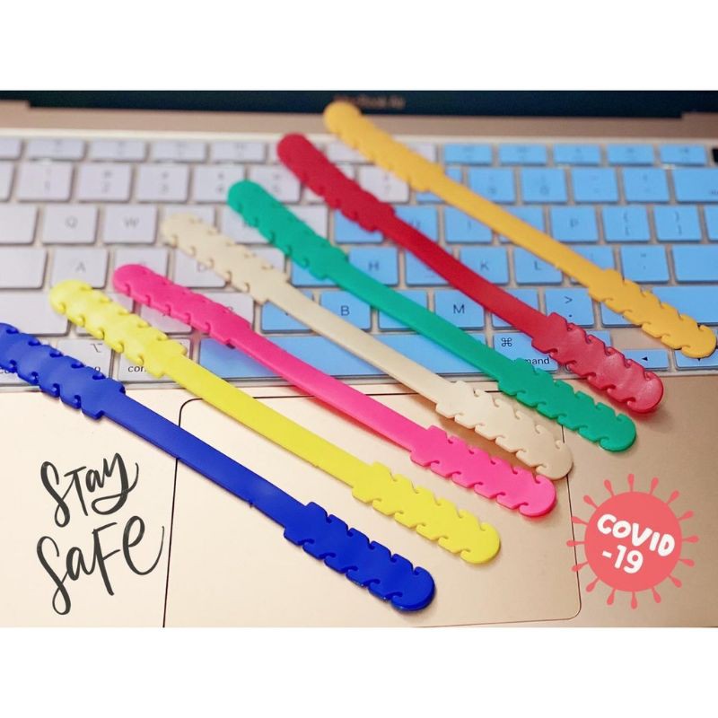 Konektor masker silikon / Pengait masker silikon