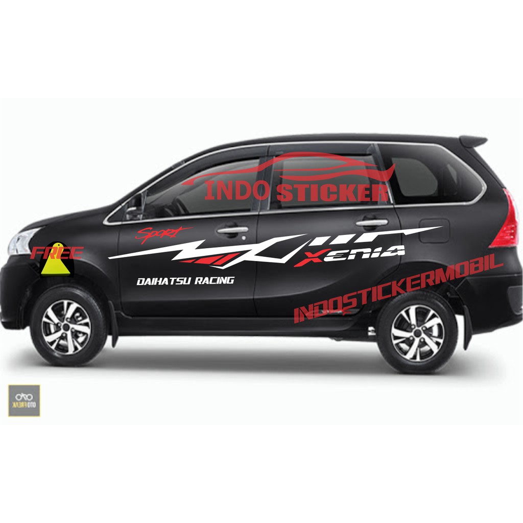 Striping cutting sticker mobil xenia stiker list mobil daihatsu xenia stiker xenia termurah