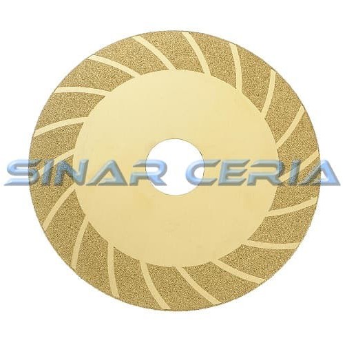 Mata Diamond Kuning Polos 100mm 4" Batu Potong Gerinda Disc MDK-01