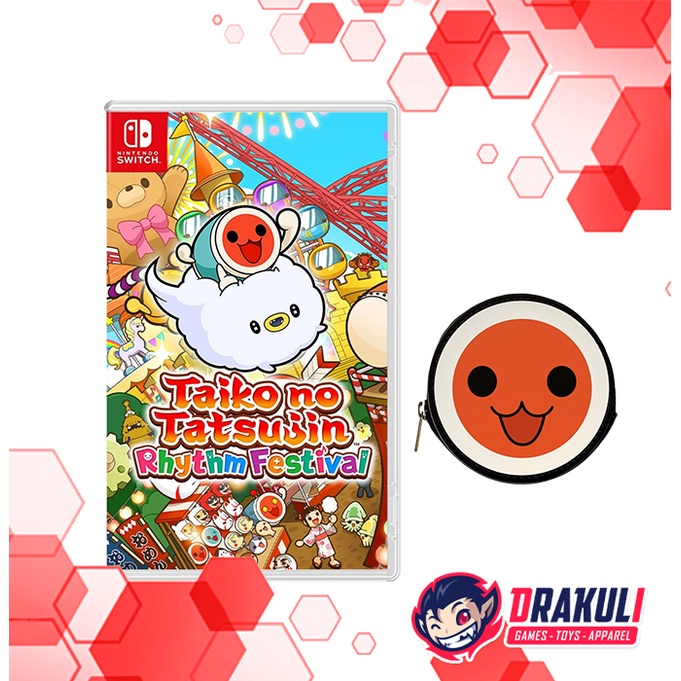 Switch Taiko no Tatsujin Rhythm Festival + Bonus Coin Case (Asia/English)