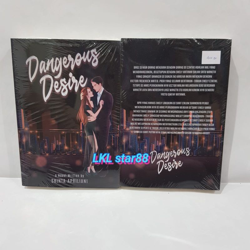 Buku Novel Dangerous Desire by Shinta Apriliani