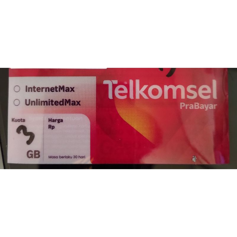SP Telkomsel 3gb inet Max