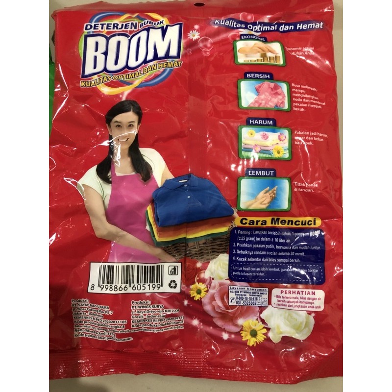 BOOM Deterjen Bubuk 5000 an 300 Gr