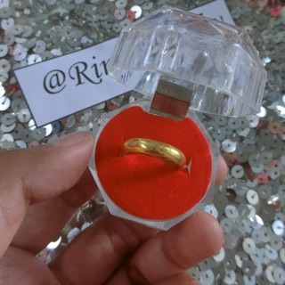 Cincin emas  london 24 karat kadar 99 9 berat 5gram 