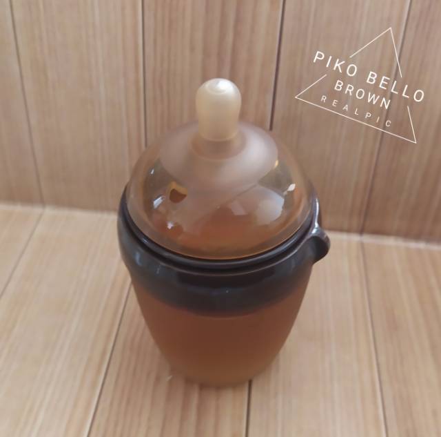 PIKO BELLO Brown Series Botol Susu Anti Kolik