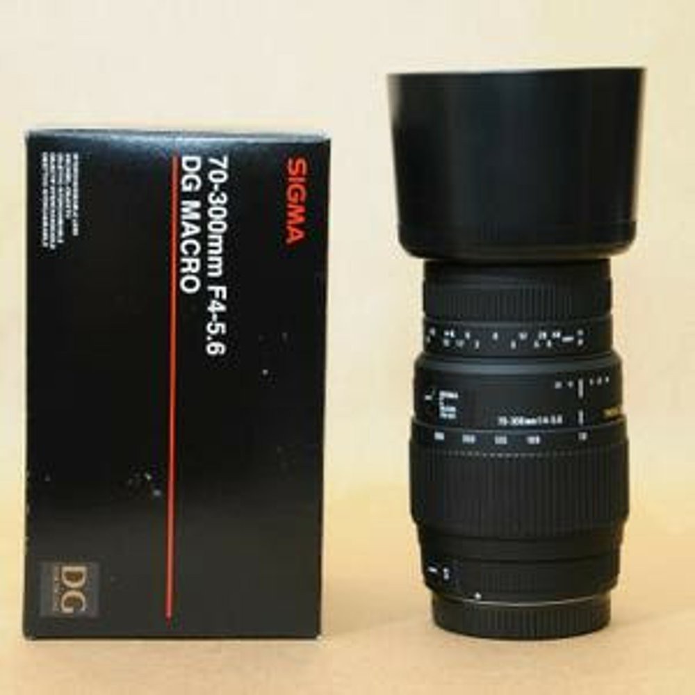 Dijual Sigma 70 300mm Berkualitas