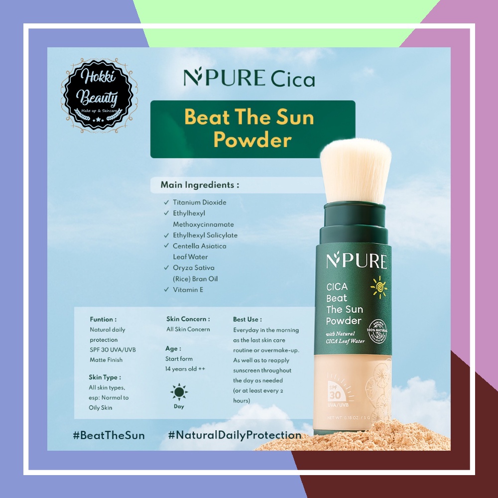 NPURE Cica Beat The Sun POWDER