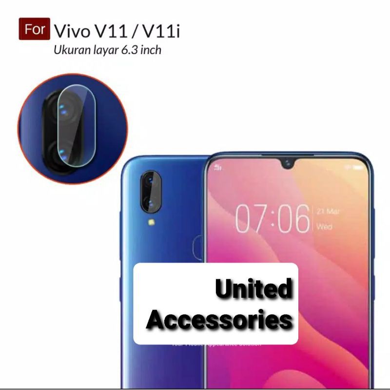 For Vivo V11i Tempered Glass Camera Anti Gores Kamera Belakang