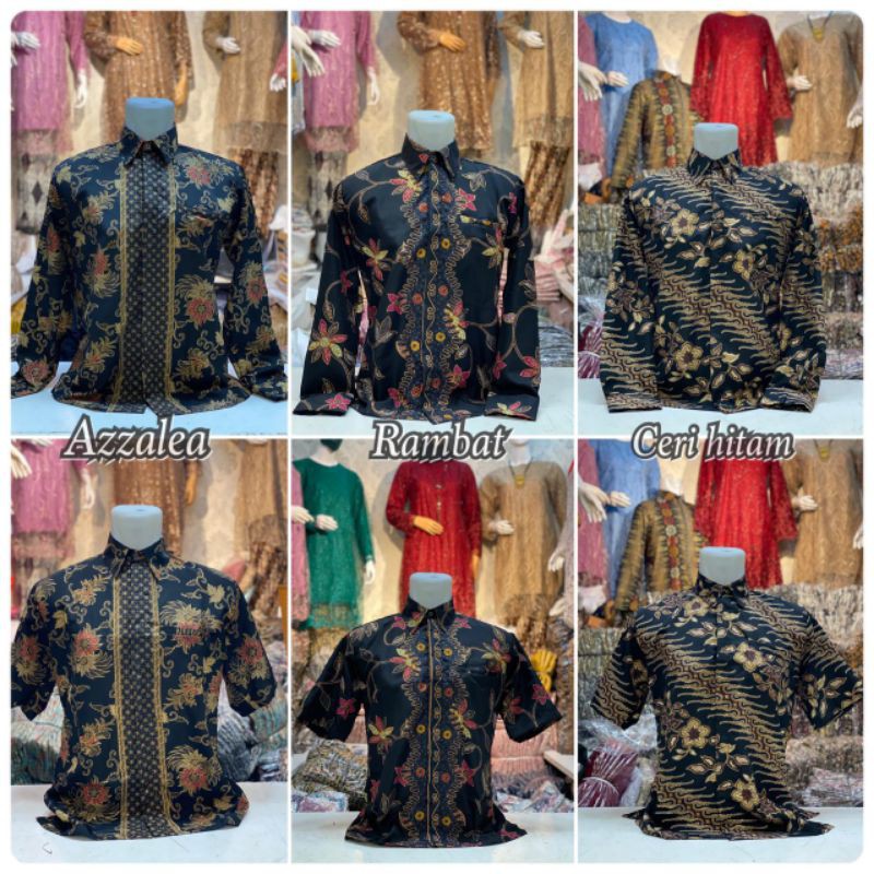 KEMEJA BATIK MODERN - KEMEJA BATIK KEBAYA - KEMEJA KEKINIAN - KEMEJA BATIK TERMURAH