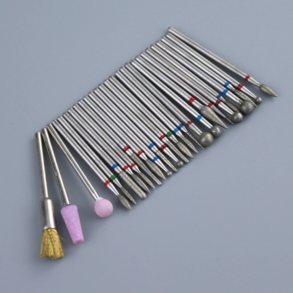 Mata Bits Manicure Pedicure Kikir Kuku Nail Drill 7PCS Model No.07