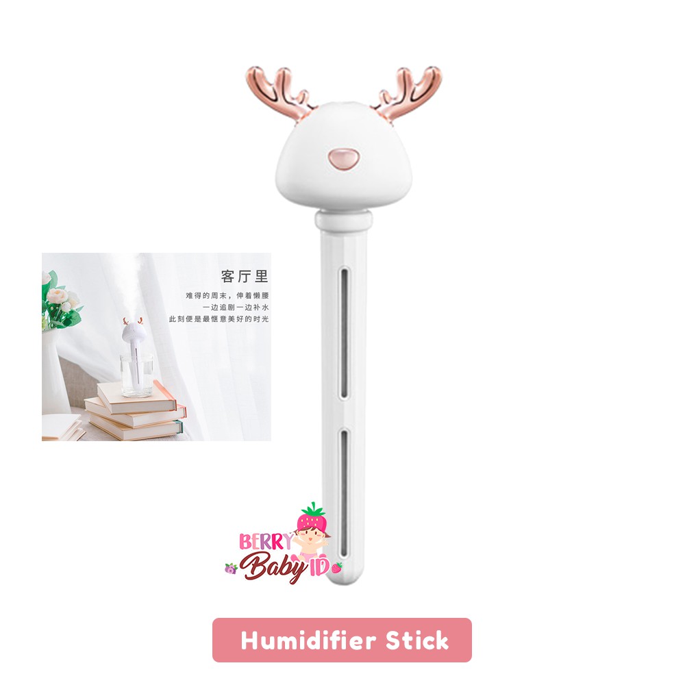 Berry Mart Humidifier Stick Portable Ultrasonic Aromaterapi Air Purifier Deer JKN022 Berry Mart